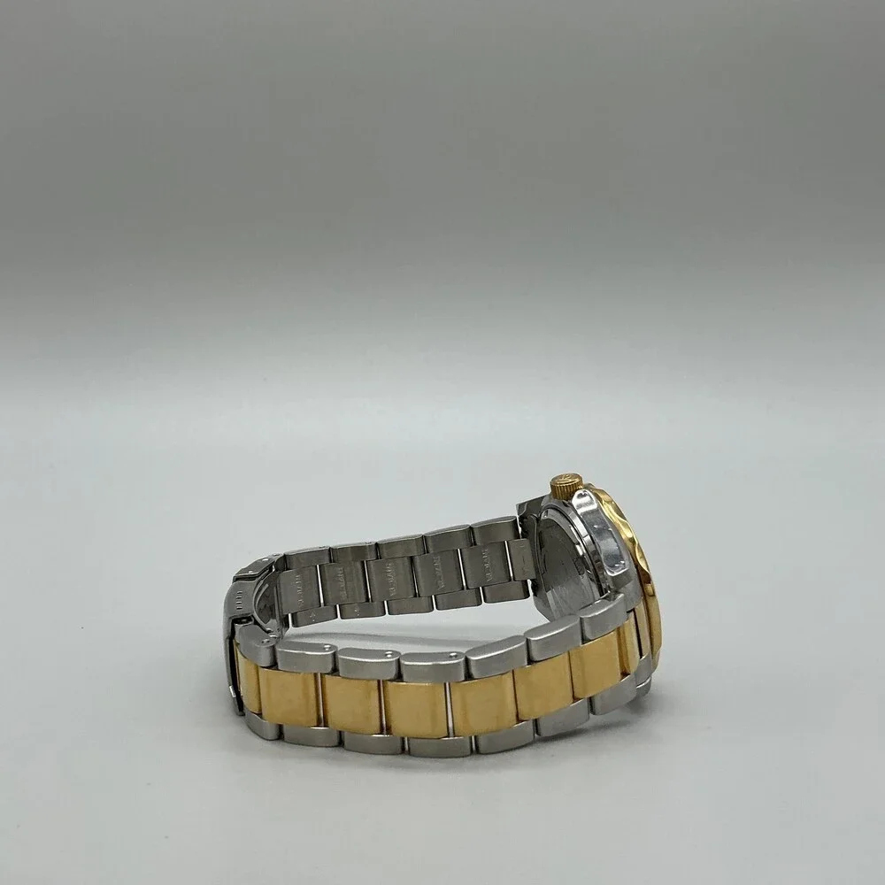 Invicta 12787 Womens Watch 38mm White Heart Dial Two Tone Date New Battery 8